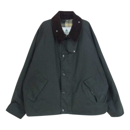 Barbour バブアー 21AW 2102066 国内正規品 TRANSPORT WAX JACKET 3ワラント トランスポート ワックス ジャケット ブルゾン カーキ系 36【中古】
