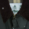 Barbour バブアー 21AW 2102066 国内正規品 TRANSPORT WAX JACKET 3ワラント トランスポート ワックス ジャケット ブルゾン カーキ系 36【中古】