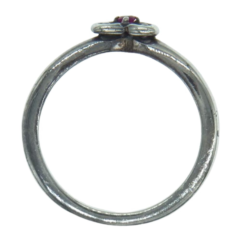 ROYAL ORDER ロイヤルオーダー SR917 HEART RING ハート リング シルバー系 18号【中古】