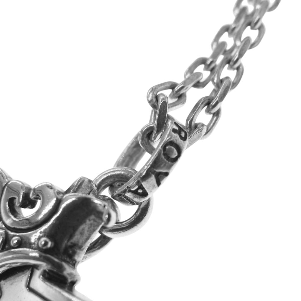 ROYAL ORDER ロイヤルオーダー SR245 STAR CROWN スター クラウン ペンダント ネックレス シルバー系【中古】