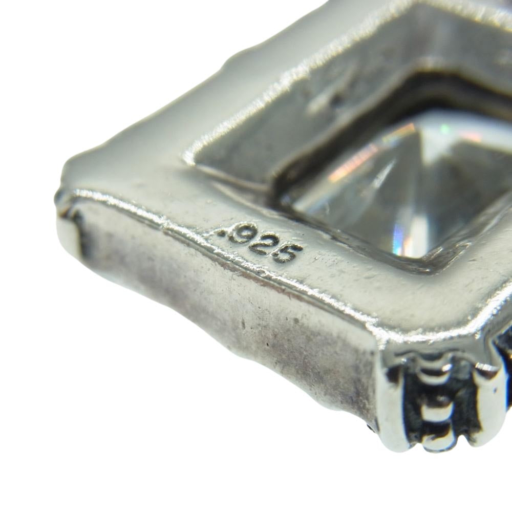 ROYAL ORDER ロイヤルオーダー GOD SQUARE PENDANT ゴッド スクエア ペンダント シルバー系【中古】