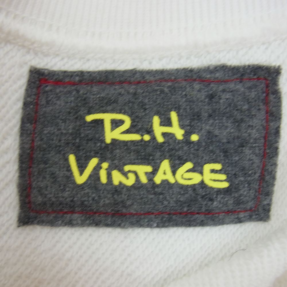Ron Herman ロンハーマン 3410900304 RH Vintage Sweat Pullover プルオーバー スウェット トレーナー ホワイト系 XS【極上美品】【中古】