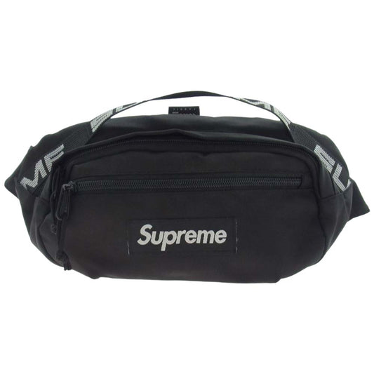Supreme シュプリーム 18SS Waist Shoulder Bag ショルダー バッグ ボックス ロゴ ブラック ブラック系【中古】