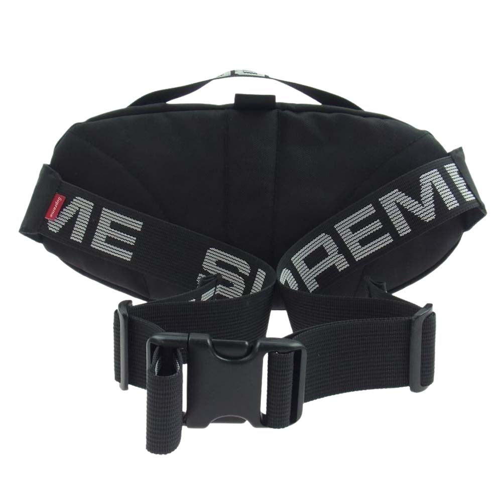 Supreme シュプリーム 18SS Waist Shoulder Bag ショルダー バッグ ボックス ロゴ ブラック ブラック系【中古】