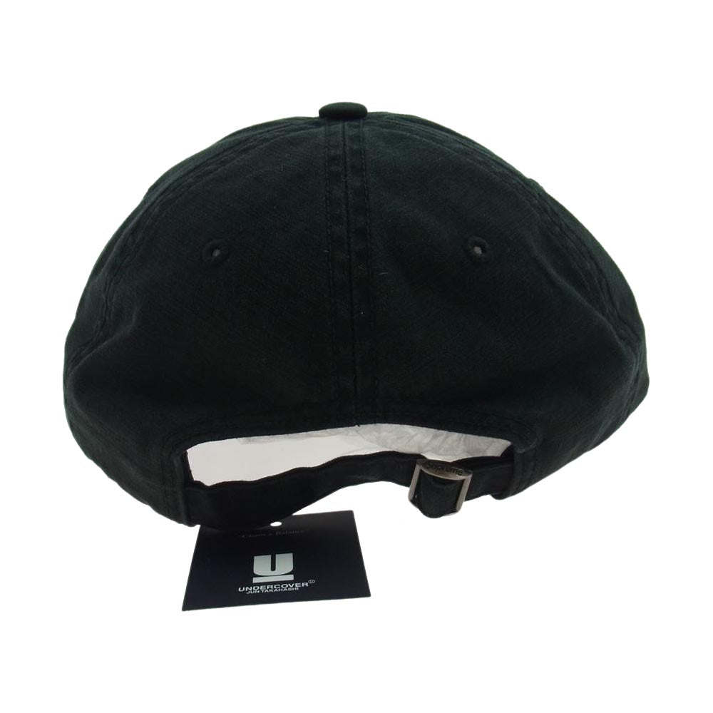 Supreme シュプリーム 23SS SP1C6H01-2 × UNDERCOVER アンダーカバー Studded 6-Panel スタッズ キャップ 帽子 A.BLACK BASE FREE【極上美品】【中古】