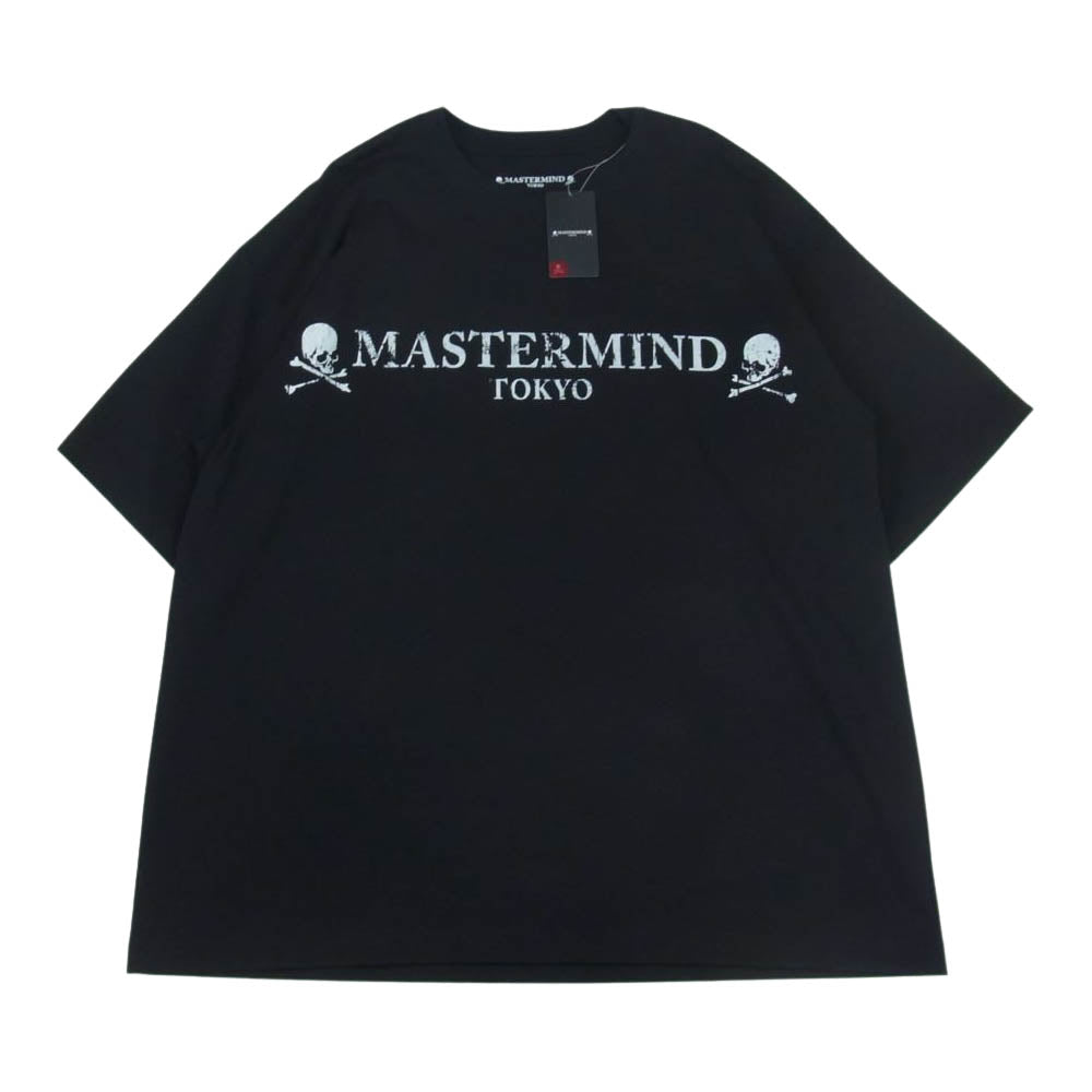 mastermind JAPAN マスターマインドジャパン 23SS 23-071-125-0074-1-0 MMJ MT GIG SKULL T  スカル Tシャツ ブラック系 40【極上美品】【中古】