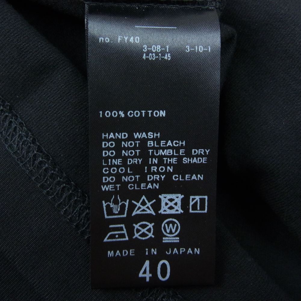 mastermind JAPAN マスターマインドジャパン 23SS 23-071-125-0074-1-0 MMJ MT GIG SKULL T スカル Tシャツ ブラック系 40【極上美品】【中古】