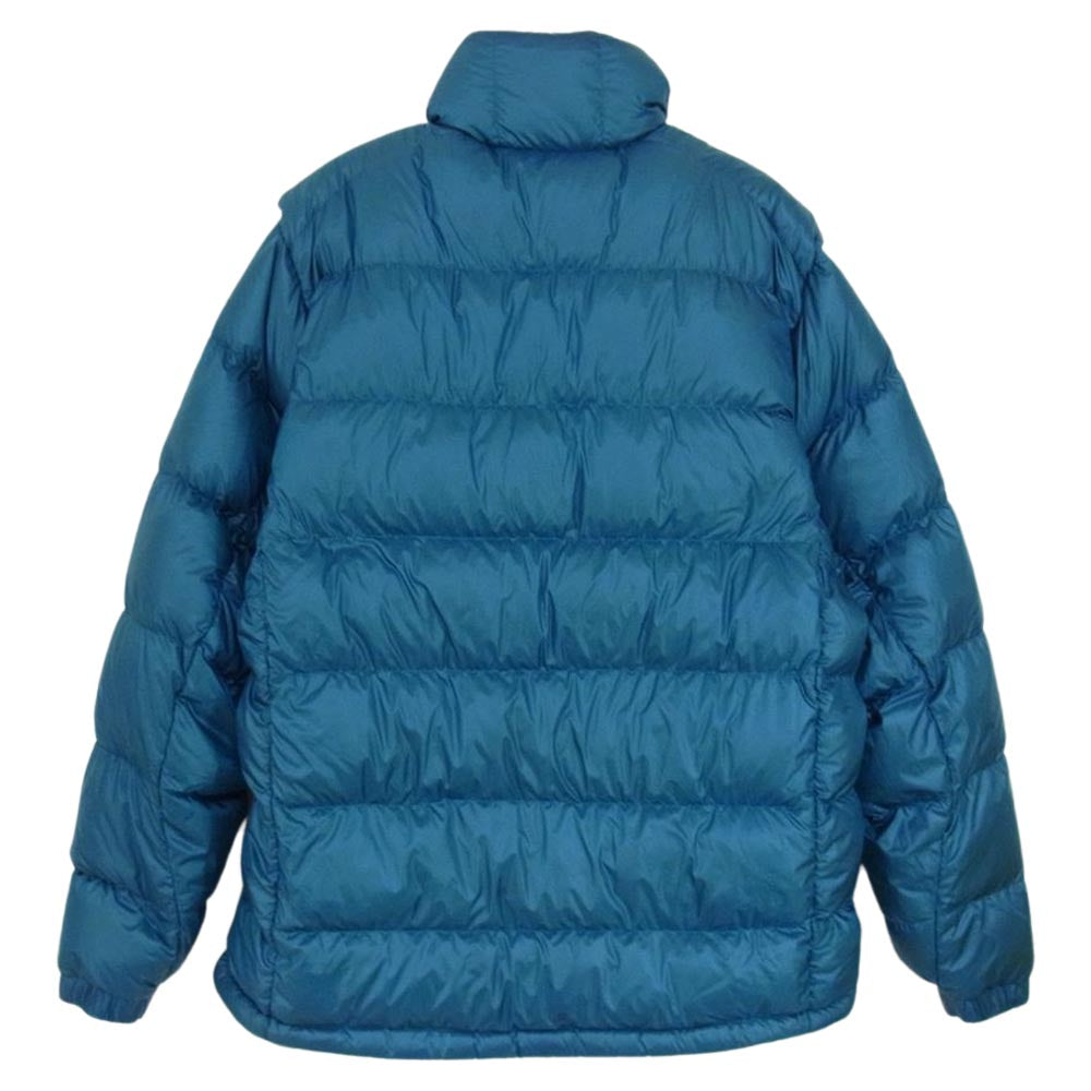 mont-bell モンベル 1101426 アルパイン ダウン ジャケット ターコイズ系 M【中古】