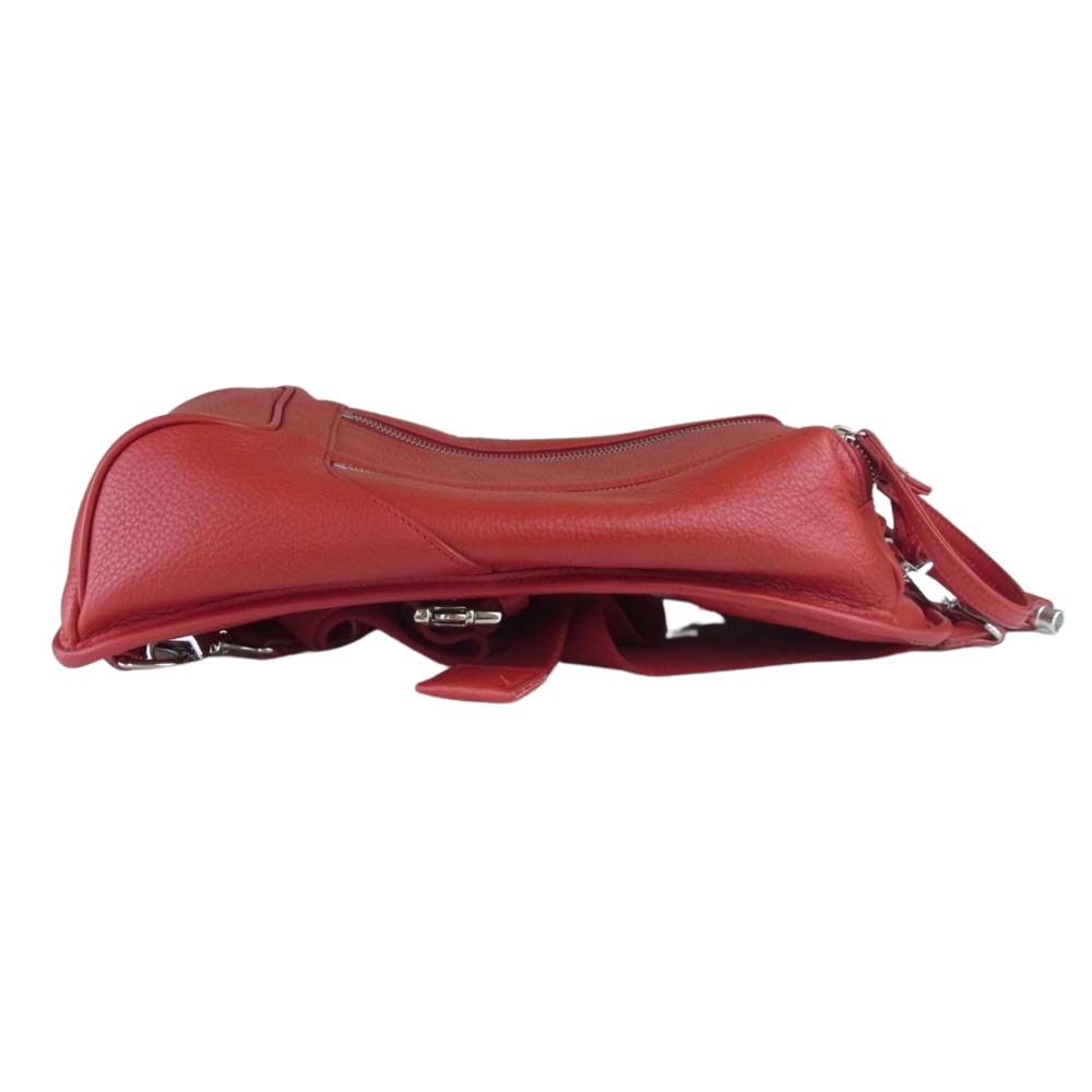 PELLE MORBIDA ペッレモルビダ MB051   メイデンヴォヤージ ボディバッグ レッド系【中古】