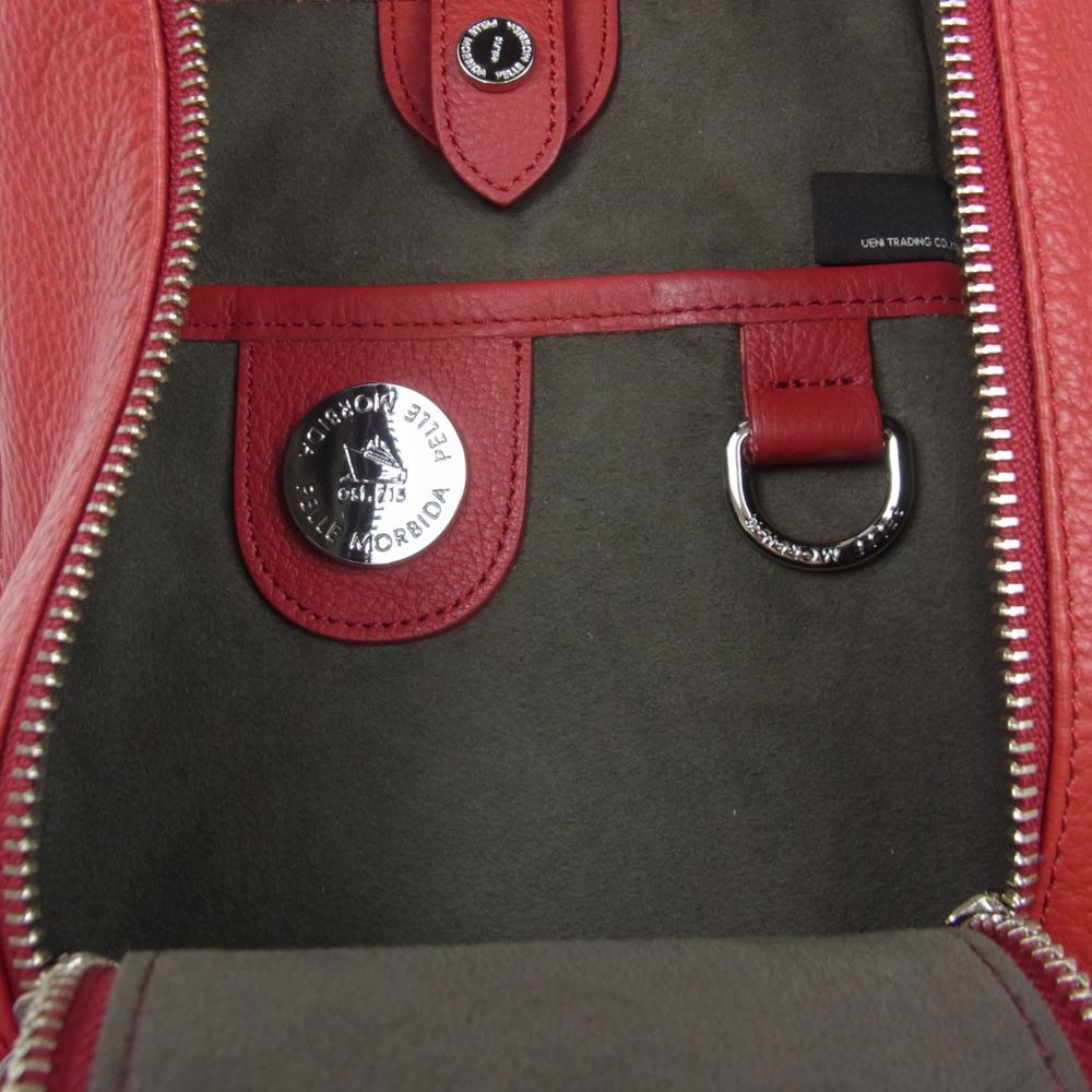 PELLE MORBIDA ペッレモルビダ MB051   メイデンヴォヤージ ボディバッグ レッド系【中古】
