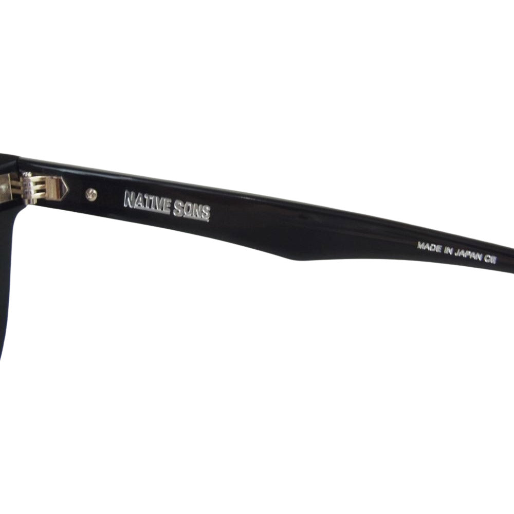 NEIGHBORHOOD ネイバーフッド × NATIVE SONS ネイティヴサンズ 231LINSN-EW02 KOWALSKI サングラス ブラック系 49□21.5-146【中古】