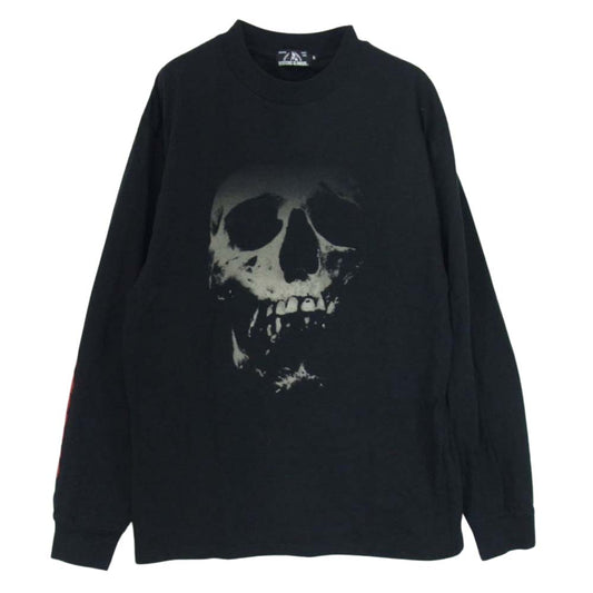 HYSTERIC GLAMOUR ヒステリックグラマー 02203CL15 KULL BERRY スカルベリー ロング 長袖 Tシャツ ブラック系 S【中古】