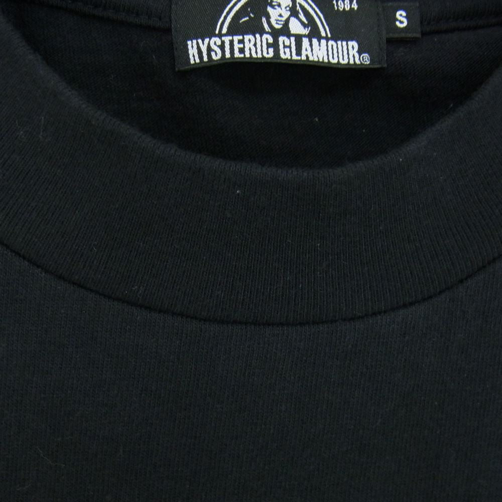 HYSTERIC GLAMOUR ヒステリックグラマー 02203CL15 KULL BERRY スカルベリー ロング 長袖 Tシャツ ブラック系 S【中古】
