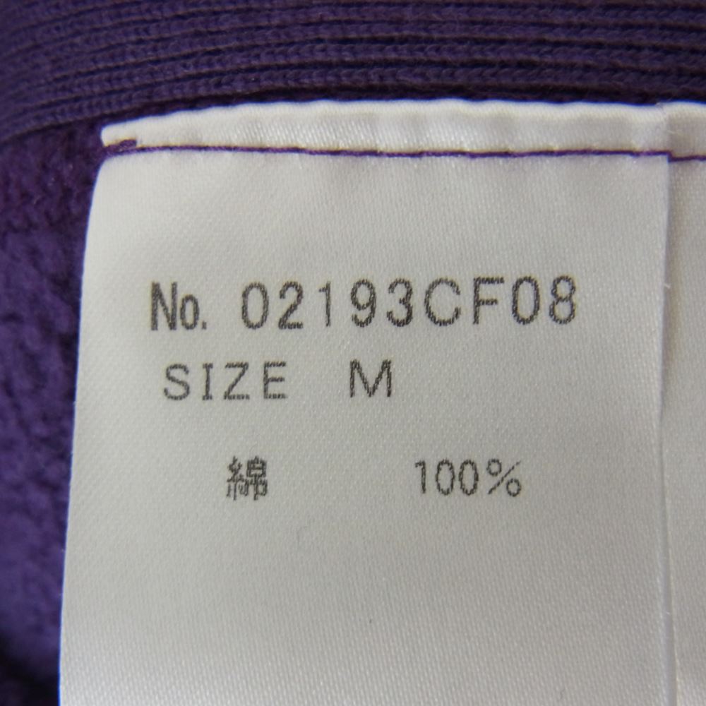 HYSTERIC GLAMOUR ヒステリックグラマー 02193CF08 TRIANGLE WOMAN トライアングル ウーマン パーカー フーディー パープル系 M【中古】