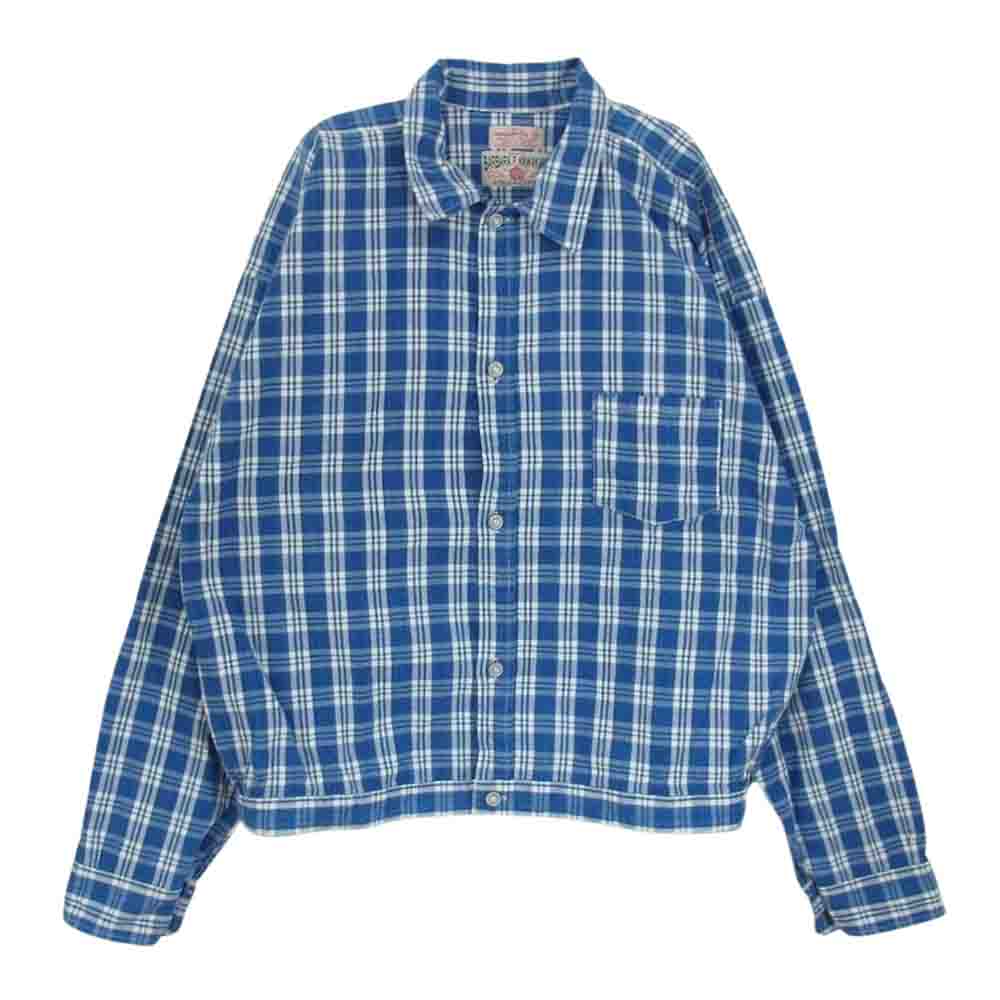 ユニオンサプライ US14590 BARBARA KAWAKAMI MODEL PALAKA CHECK BLOUSE パラカ ジャケット 16.5【中古】