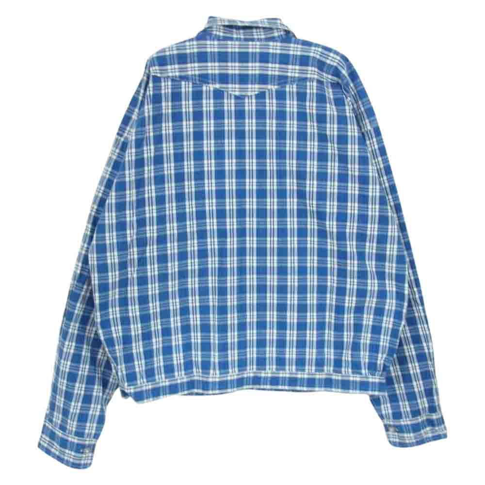ユニオンサプライ US14590 BARBARA KAWAKAMI MODEL PALAKA CHECK BLOUSE パラカ ジャケット 16.5【中古】