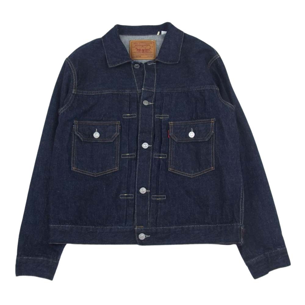 Levi's リーバイス 70507-0062 LVC 1953年モデル復刻 TYPE2 JACKET 2nd デニム ジャケット インディゴブルー系 42【中古】