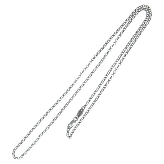 CHROME HEARTS クロムハーツ（原本無） NECKCHAIN R20inch ロールチェーン 20インチ ネックレス シルバー系【中古】