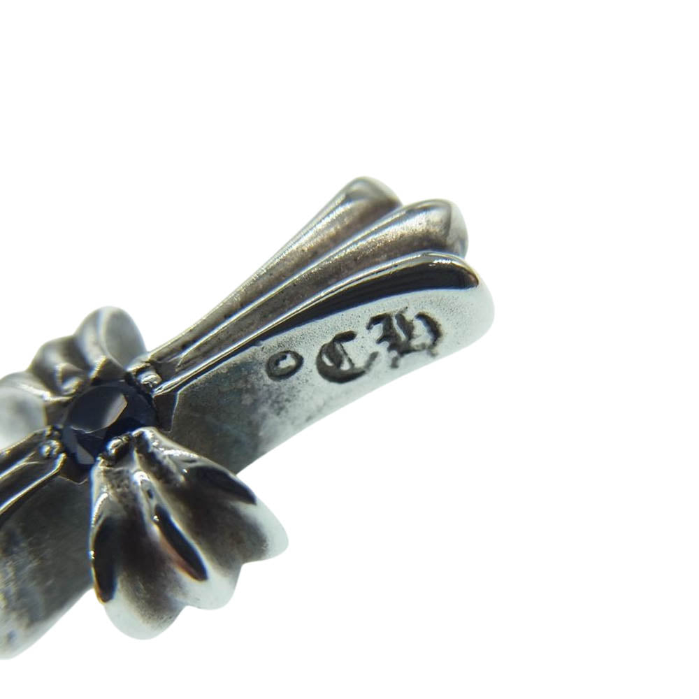 CHROME HEARTS クロムハーツ（原本有） CRS BBYFAT SAP ベイビーファット チャーム 1サファイア ペンダントトップ シルバー系【中古】