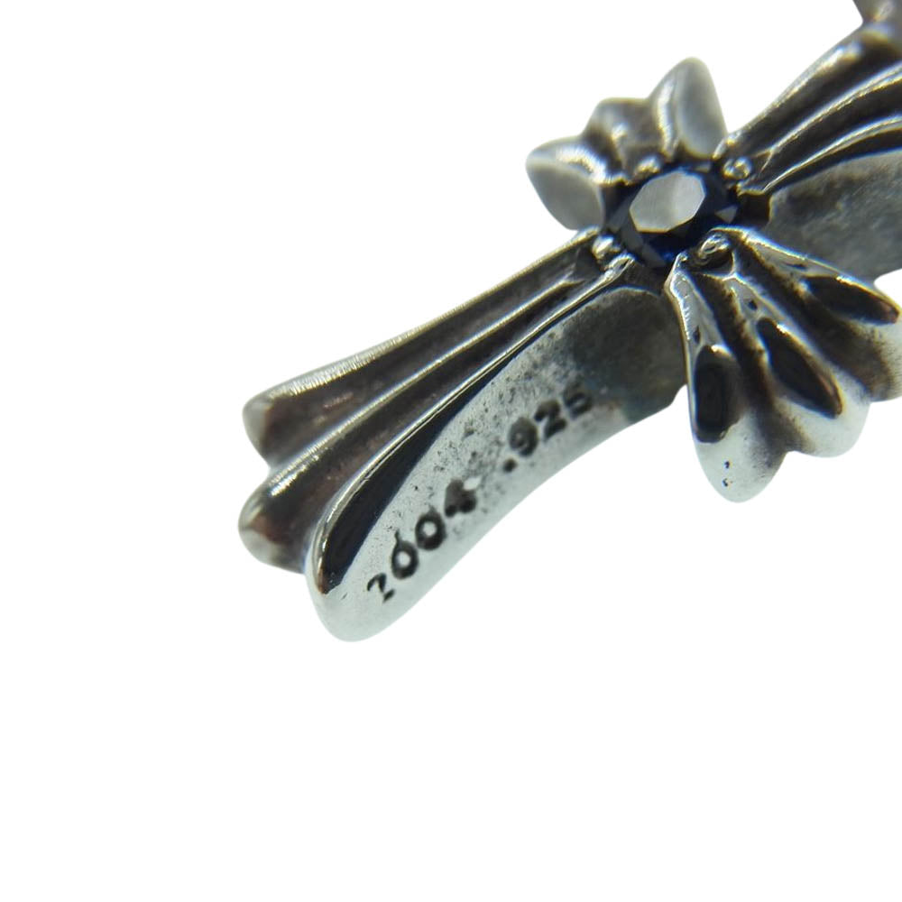 CHROME HEARTS クロムハーツ（原本有） CRS BBYFAT SAP ベイビーファット チャーム 1サファイア ペンダントトップ シルバー系【中古】
