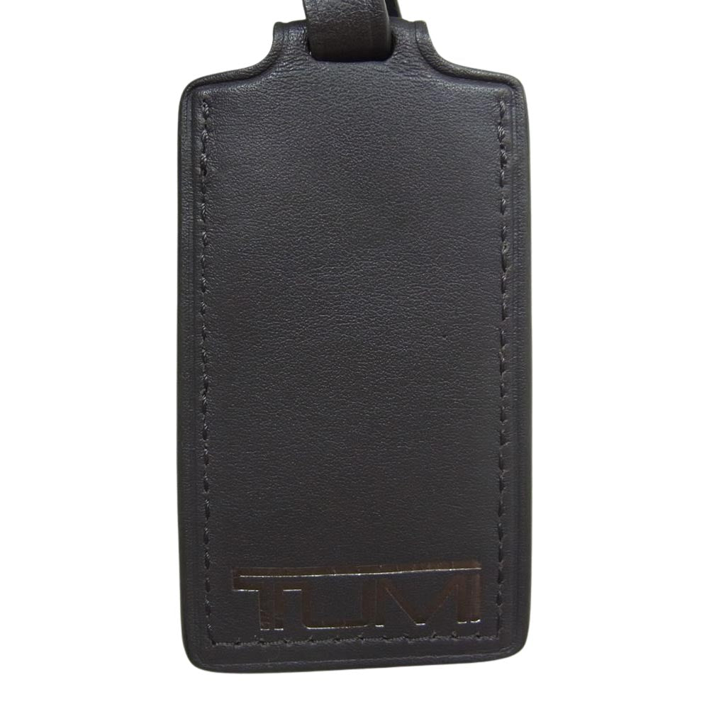 TUMI トゥミ 063000 HARRISON SENECA ハリソン セネカ レザー 2WAY ショルダー ブリーフケース ブラック系【中古】