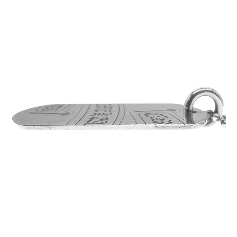 CHROME HEARTS クロムハーツ（原本無） DOG TAG SEGMENTED SCROLL 大阪限定 CHプラス スクロールラベル セグメンテッド ラージ ドッグタグ ペンダントトップ シルバー系【中古】