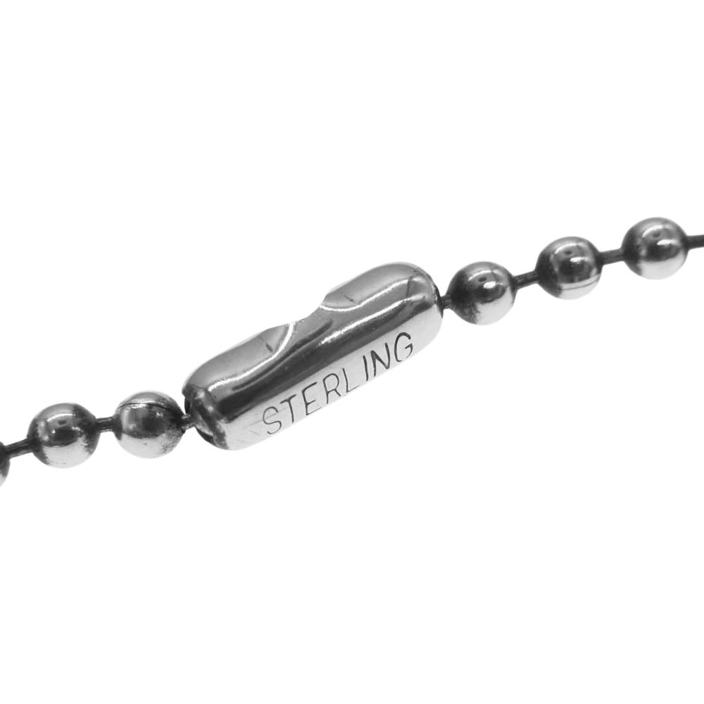CHROME HEARTS クロムハーツ（原本無） DOG TAG SEGMENTED SCROLL 大阪限定 CHプラス スクロールラベル セグメンテッド ラージ ドッグタグ ペンダントトップ シルバー系【中古】