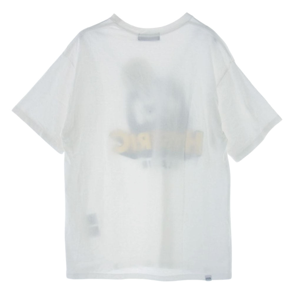 HYSTERIC GLAMOUR ヒステリックグラマー 23SS 02233CT01 AMPLIFIED ガール 半袖 プリント Tシャツ ホワイト系 L【中古】