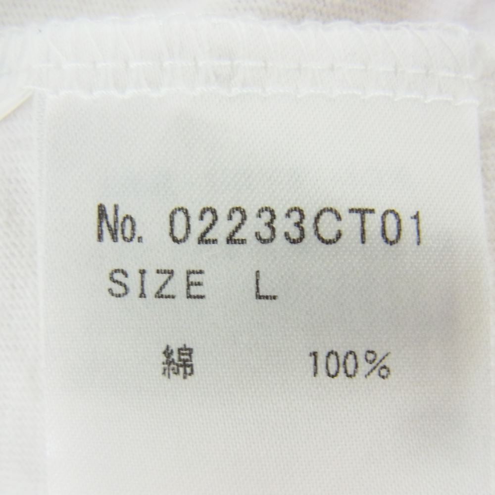 HYSTERIC GLAMOUR ヒステリックグラマー 23SS 02233CT01 AMPLIFIED ガール 半袖 プリント Tシャツ ホワイト系 L【中古】