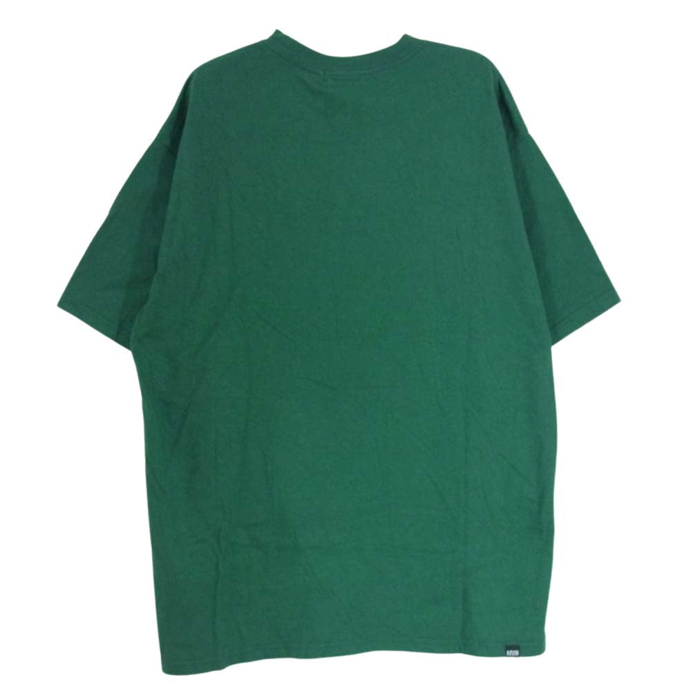 HYSTERIC GLAMOUR ヒステリックグラマー 23SS 02233CT10 ROCK CITY ロックシティ ガールプリント 半袖 Tシャツ グリーン系 L【中古】