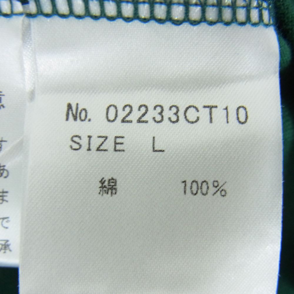 HYSTERIC GLAMOUR ヒステリックグラマー 23SS 02233CT10 ROCK CITY ロックシティ ガールプリント 半袖 Tシャツ グリーン系 L【中古】