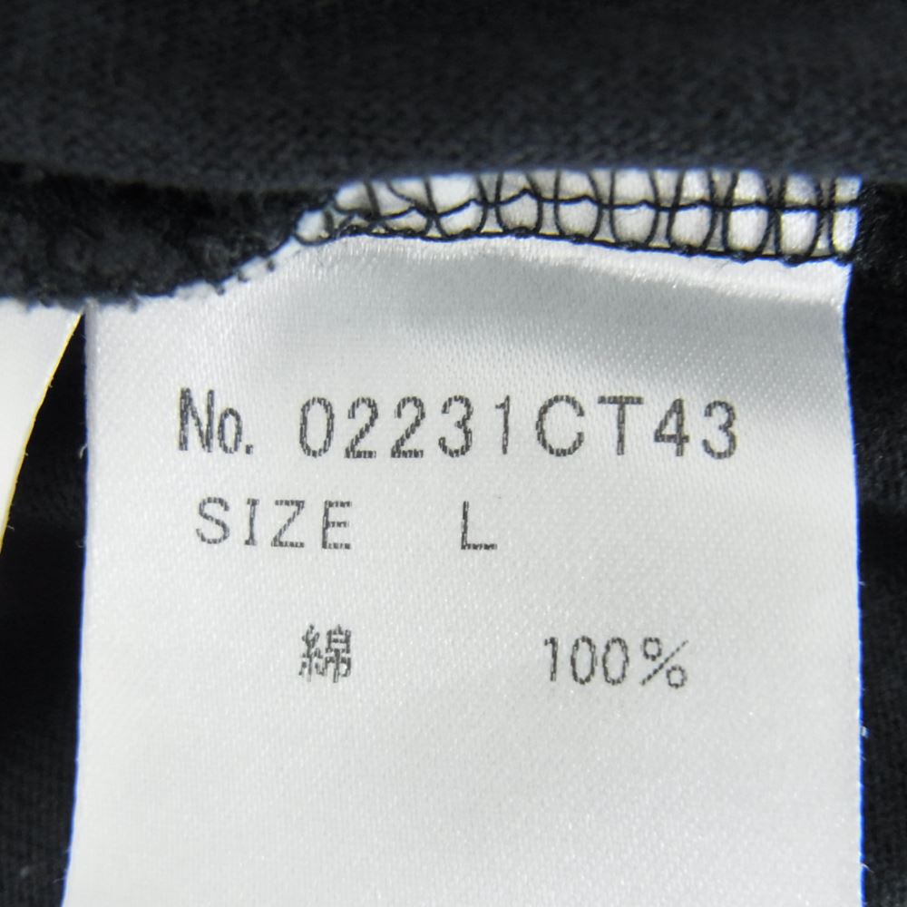 HYSTERIC GLAMOUR ヒステリックグラマー 23SS 02231CT43 FLARE WOMAN フレアウーマン ガールプリント 半袖 Tシャツ ブラック系 L【中古】