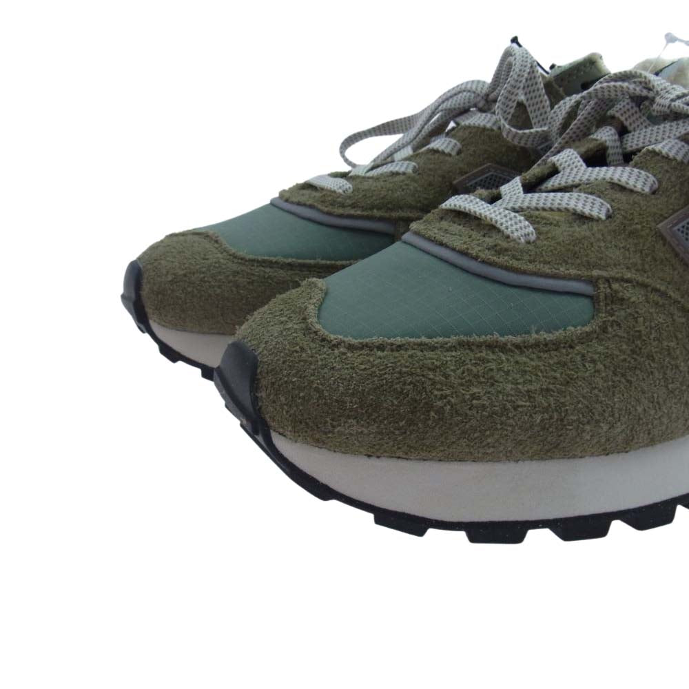 NEW BALANCE ニューバランス U574LGST STONE ISLAND 574 LEGACY GREEN ストーンアイランド レガシーグリーン スニーカー カーキ系 29cm【新古品】【未使用】【中古】