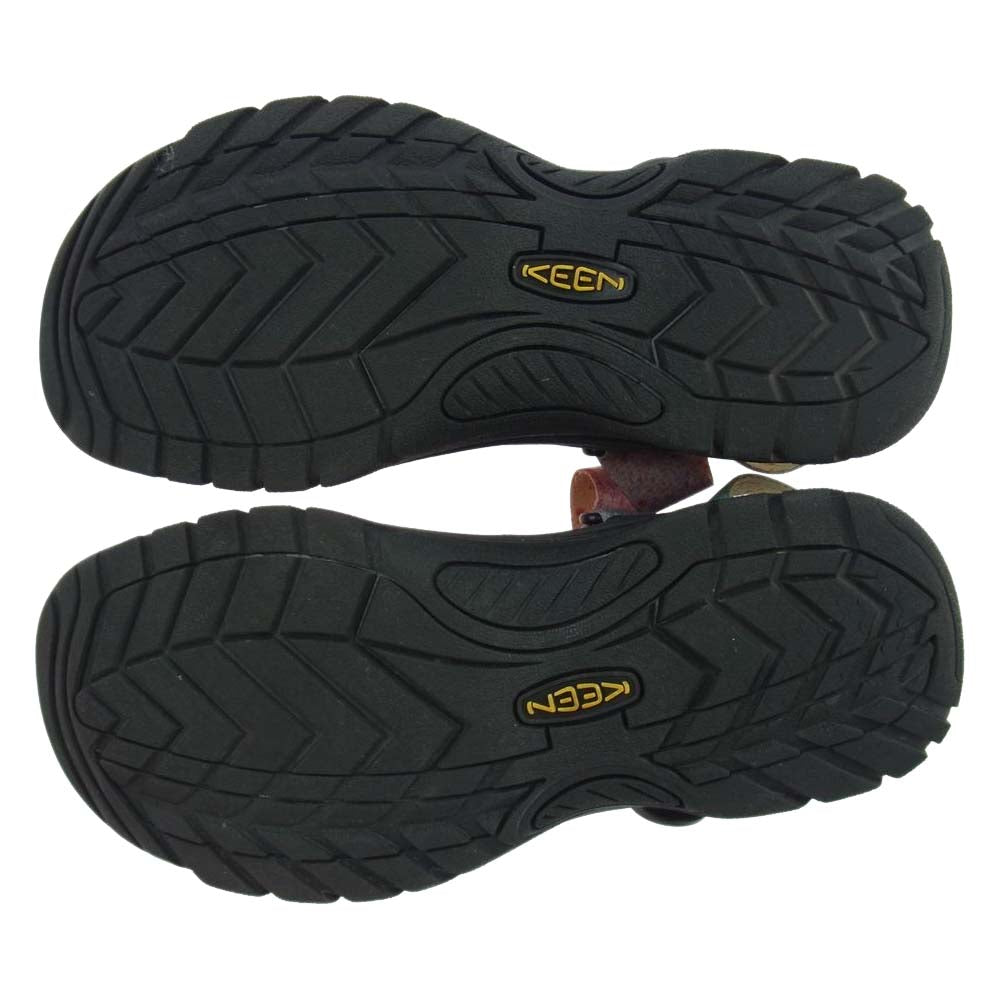 KEEN キーン 1024696 ZERRAPORT II ゼラポート スポーツ サンダル ブラック系 27.5cm【美品】【中古】