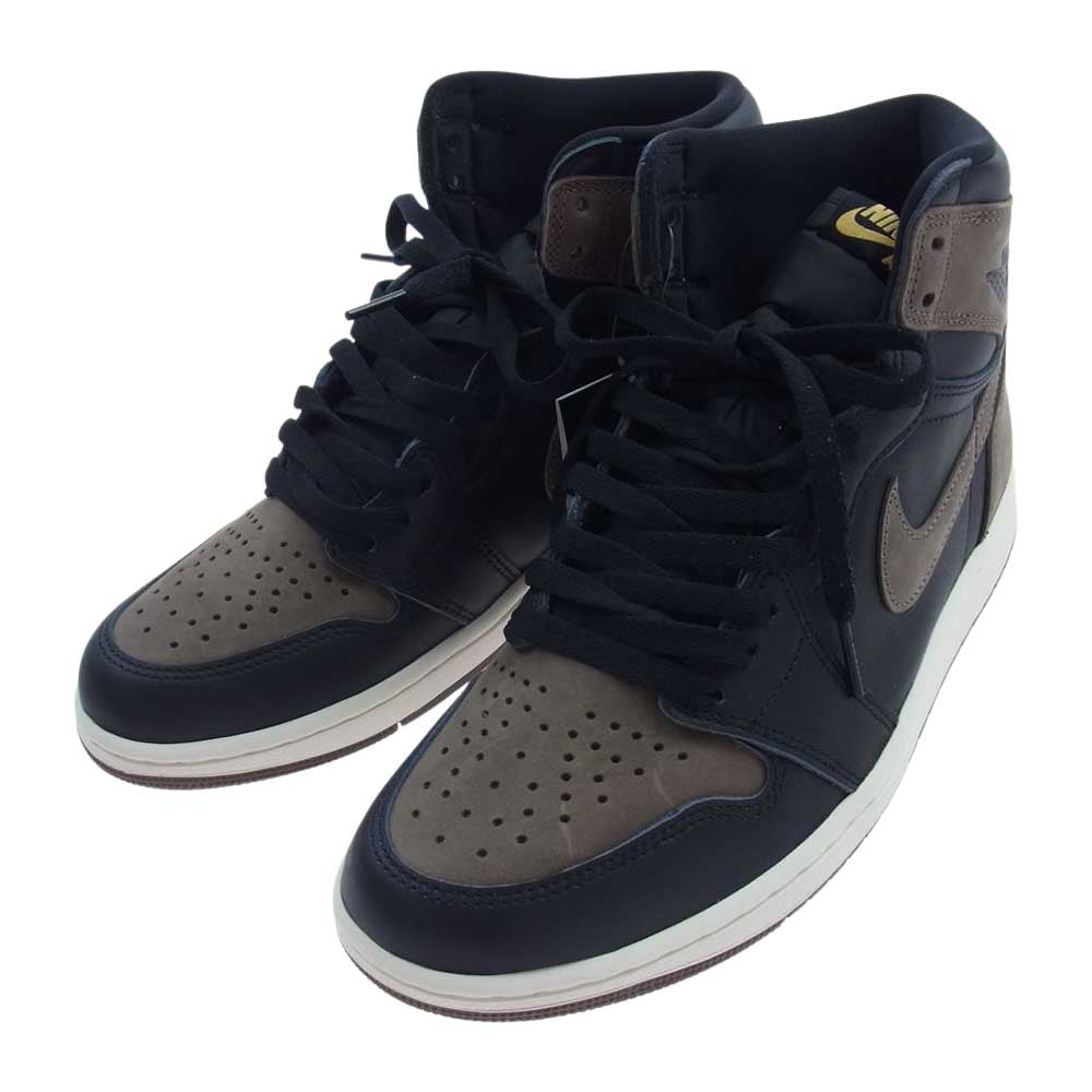 NIKE AIR JORDAN ナイキ ジョーダン DZ5485 020 1 Retro High OG Palomino レトロ ハイ OG パロミノ スニーカー ブラウン系 ブラック系 27.5cm【新古品】【未使用】【中古】