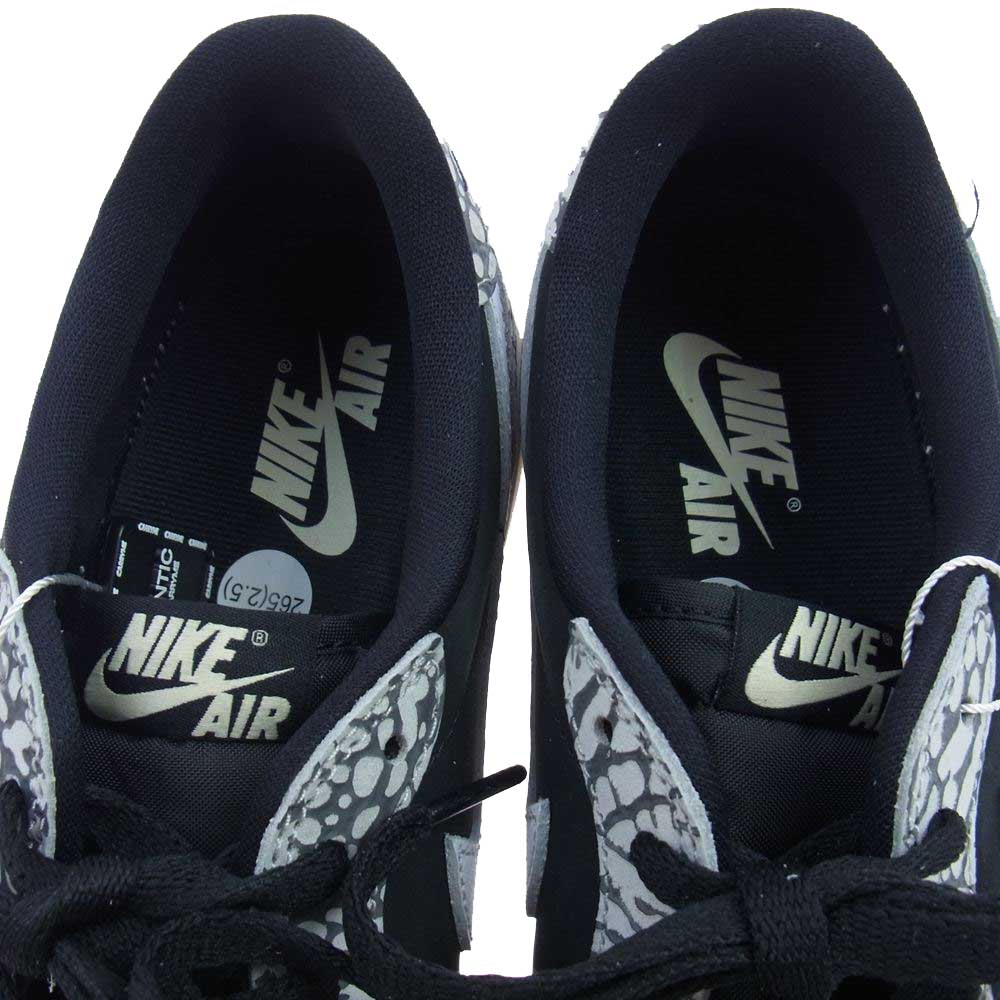 NIKE ナイキ Air Jordan 1 Retro Low OG エアジョーダン1 レトロ ロー Black Cement OG ブラックセメント スニーカー ブラック系 グレー系 26.5cm【新古品】【未使用】【中古】