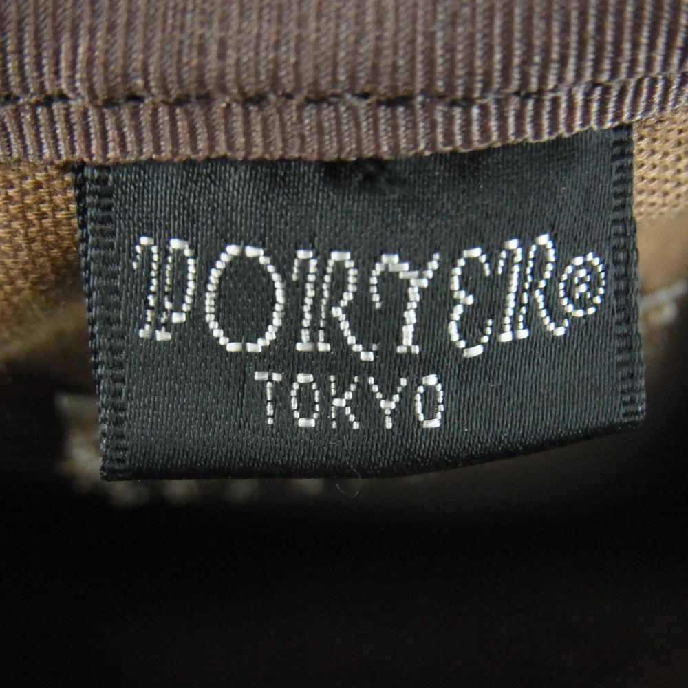 PORTER ポーター FREE STYLE フリースタイル ショルダー バッグ 日本製 ダークブラウン系【中古】