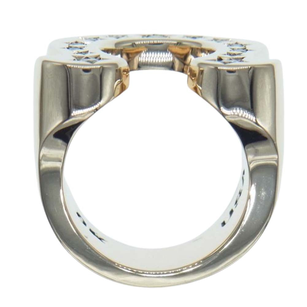 TENDERLOIN テンダーロイン 【新品仕上げ済み】T-H.S RING 8K ホースシュー リング ダイヤ13P ゴールド系 10号【極上美品】【中古】