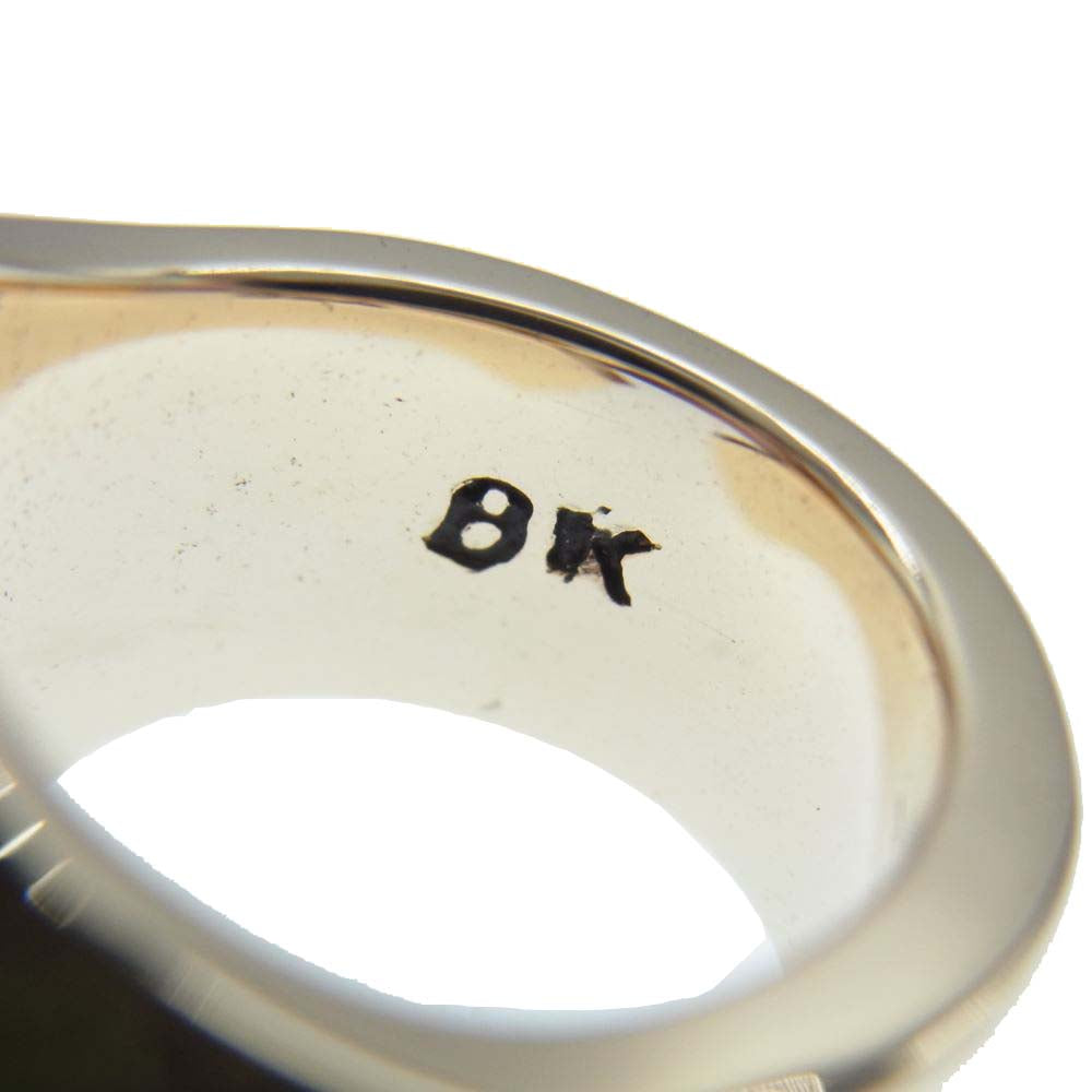 TENDERLOIN テンダーロイン 【新品仕上げ済み】T-H.S RING 8K ホースシュー リング ダイヤ13P ゴールド系 10号【極上美品】【中古】