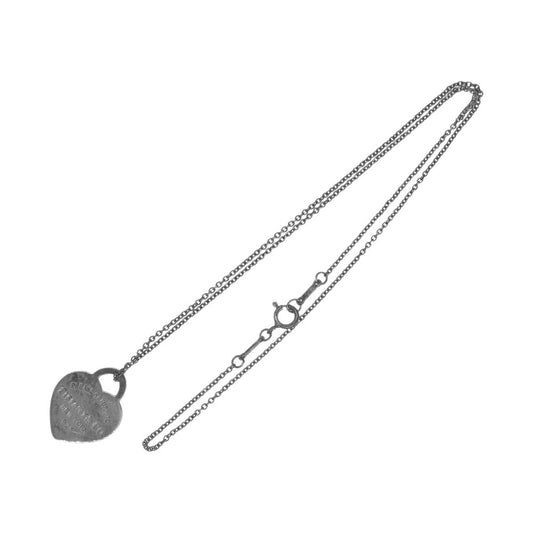 TIFFANY&Co. ティファニー リターントゥティファニー ハートタグ ペンダント ネックレス シルバー系【中古】