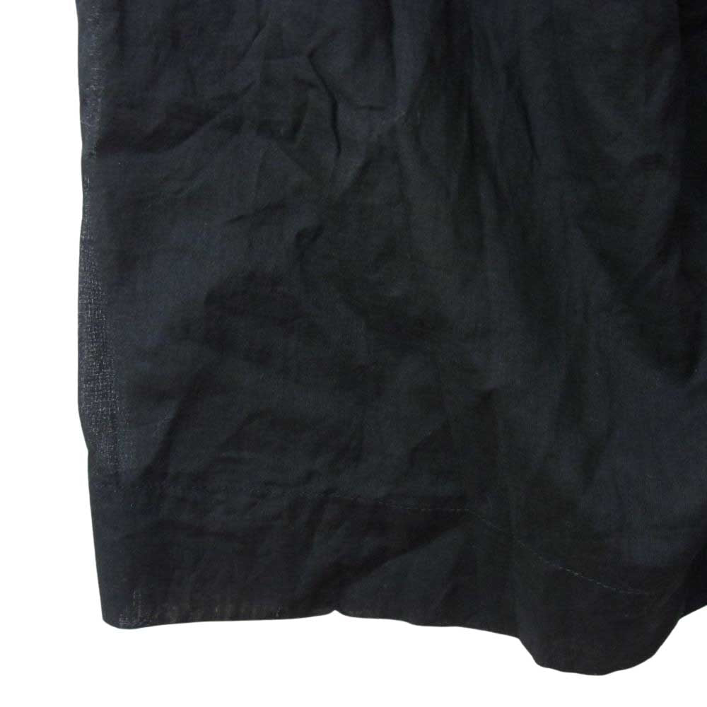 ヌキテパ コットン ノースリーブワンピース ブラック系 サイズ表記無【中古】