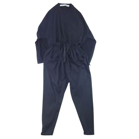 コグザビッグスモーク WING BACK JUMP SUIT スウェット ジャンプスーツ  ブラック系 サイズ表記無【中古】