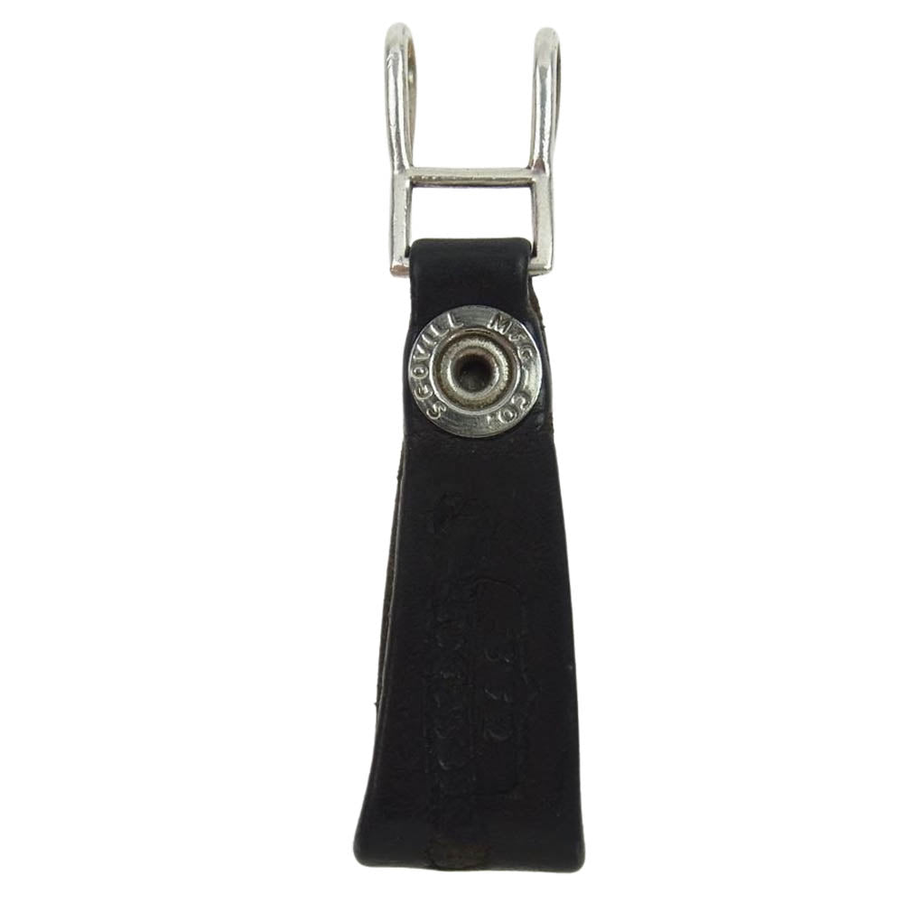 CHROME HEARTS クロムハーツ（原本無） BELT LOOP ベルトループ スターボタン ベルト ループ ブラック系【中古】