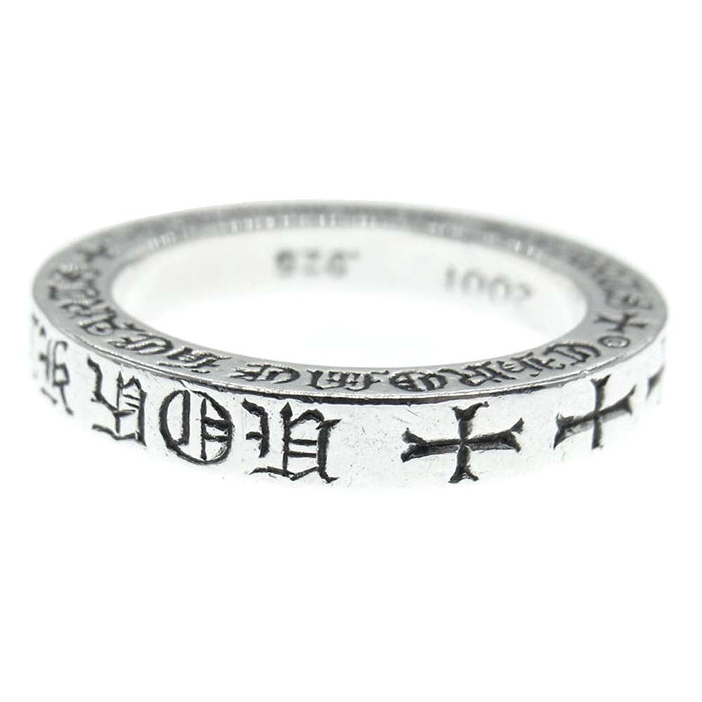 CHROME HEARTS クロムハーツ（原本無） 3mm SPACER FUCKYOU スペーサー ファックユー リング シルバー系 約11.5号【中古】
