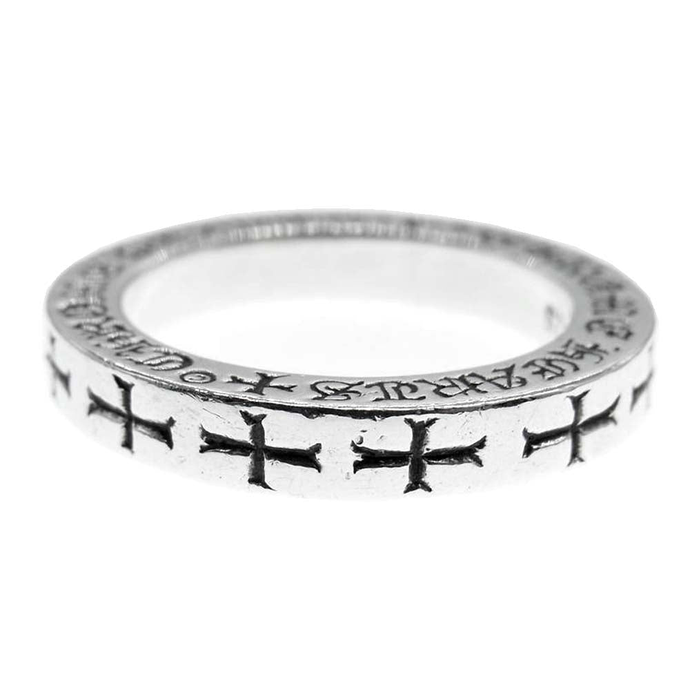 CHROME HEARTS クロムハーツ（原本無） 3mm SPACER FUCKYOU スペーサー ファックユー リング シルバー系 約11.5号【中古】