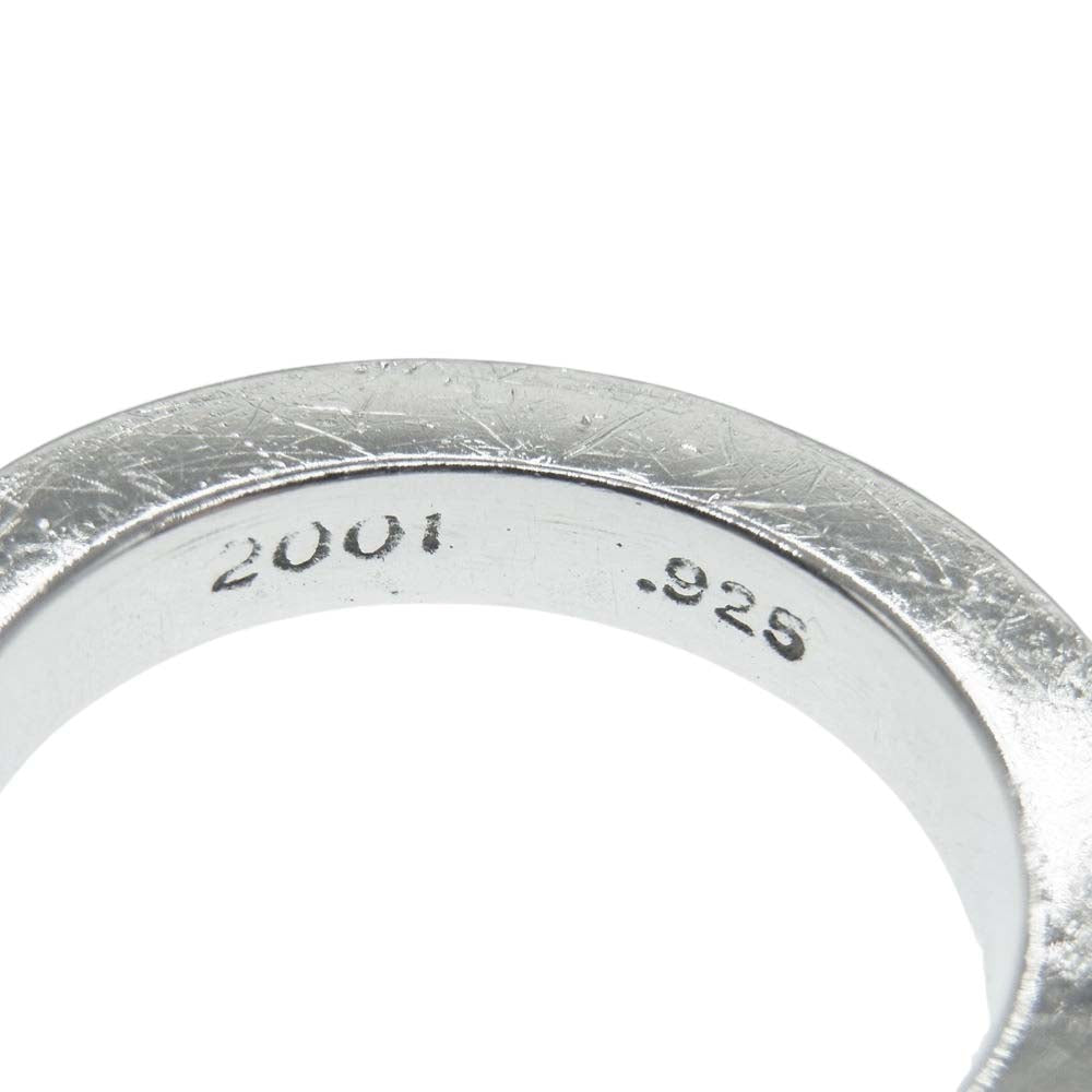 CHROME HEARTS クロムハーツ（原本無） 3mm SPACER FUCKYOU スペーサー ファックユー リング シルバー系 約11.5号【中古】