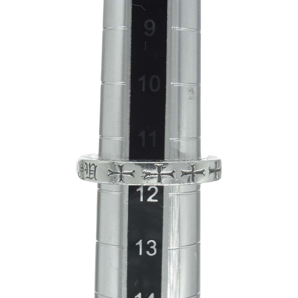 CHROME HEARTS クロムハーツ（原本無） 3mm SPACER FUCKYOU スペーサー ファックユー リング シルバー系 約11.5号【中古】