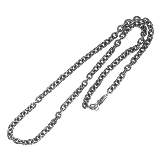 CHROME HEARTS クロムハーツ（原本無） 2022年購入時レシート付属 PAPER CHAIN 18inch ペーパー チェーン 18インチ ネックレス シルバー系【中古】