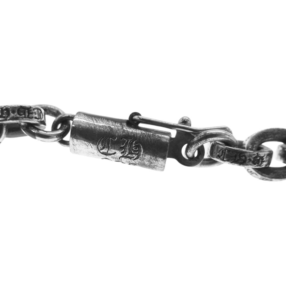 CHROME HEARTS クロムハーツ（原本無） 2022年購入時レシート付属 PAPER CHAIN 18inch ペーパー チェーン 18インチ ネックレス シルバー系【中古】