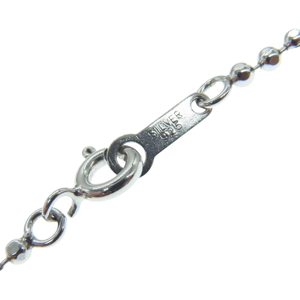 Justin Davis ジャスティンデイビス Princess Charming プリンス チャーミング ハート ラインストーン ネックレス シルバー系【中古】